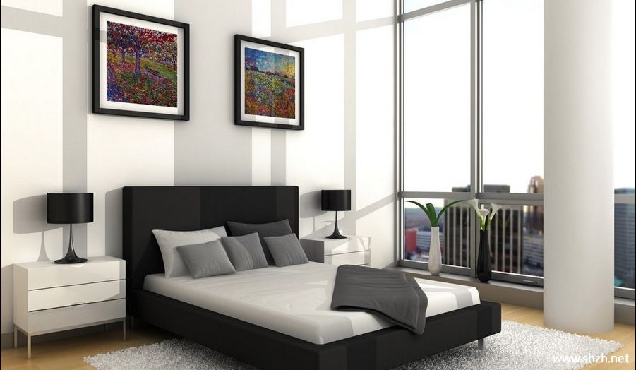 现代简约卧室的建筑材料与设计解析